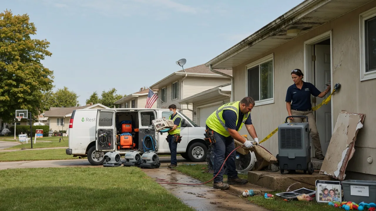 Water Damage Restoration in Borden, IN near me